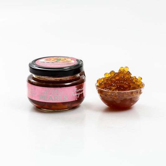Rosie's Radiant Revival: Exploring Premium Pomegranate Sticky Balsamic Pearls