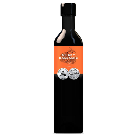 Sticky Balsamic Orange 250ml with a white background