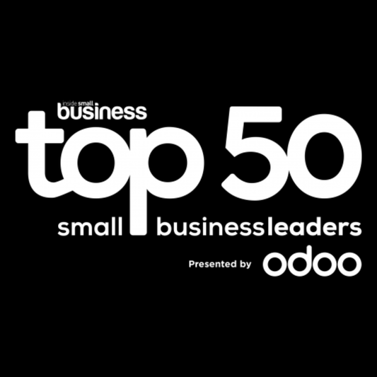 Lea Priest, Managing Director of Sticky Balsamic, featured in Top 50 Small Business Leaders 2025 profile