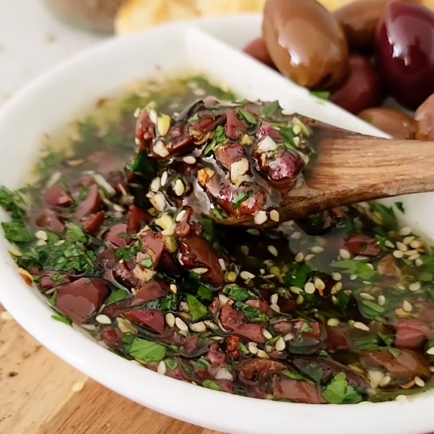 Dukkah & Kalamata Dipping Oil Recipe by Jo's Kitchen