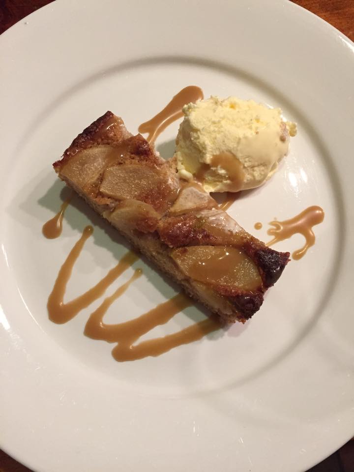 Salted Caramel Coconut by Sticky Balsamic with Pear Tart and Ice Cream - Salted Caramel Coconut is discontinued.