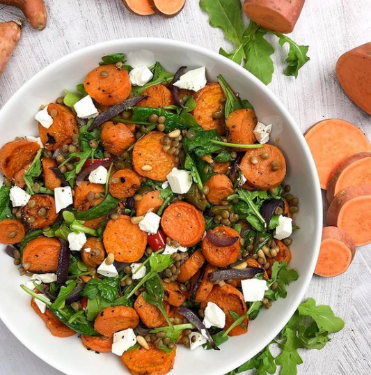 Sweet Potato (Kumara) Salad