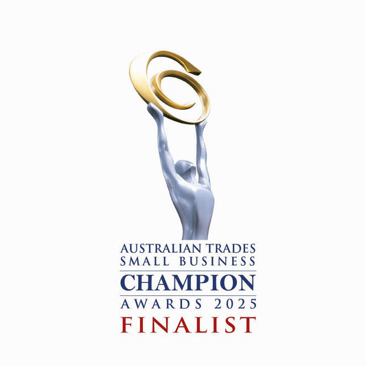 Sticky Balsamic finalist badge for Australian Small Business Champion Awards 2025 Manufacturing category
