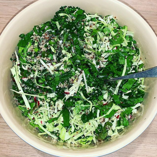 Garden Salad with Sticky Balsamic