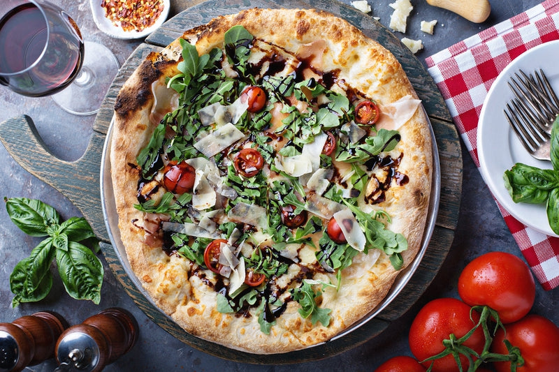 Pizza with Sticky Balsamic