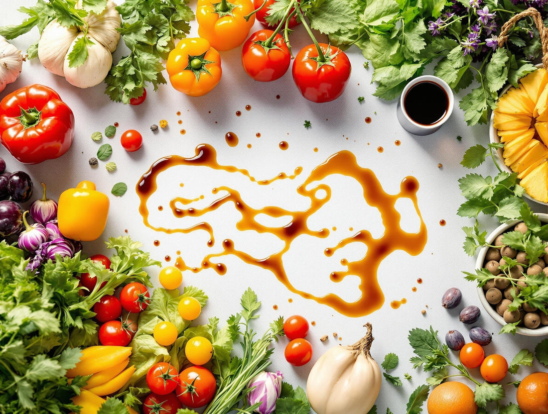 Is balsamic vinegar good for u - complete health and wellness guide showing fresh ingredients with balsamic vinegar and nutritional benefits