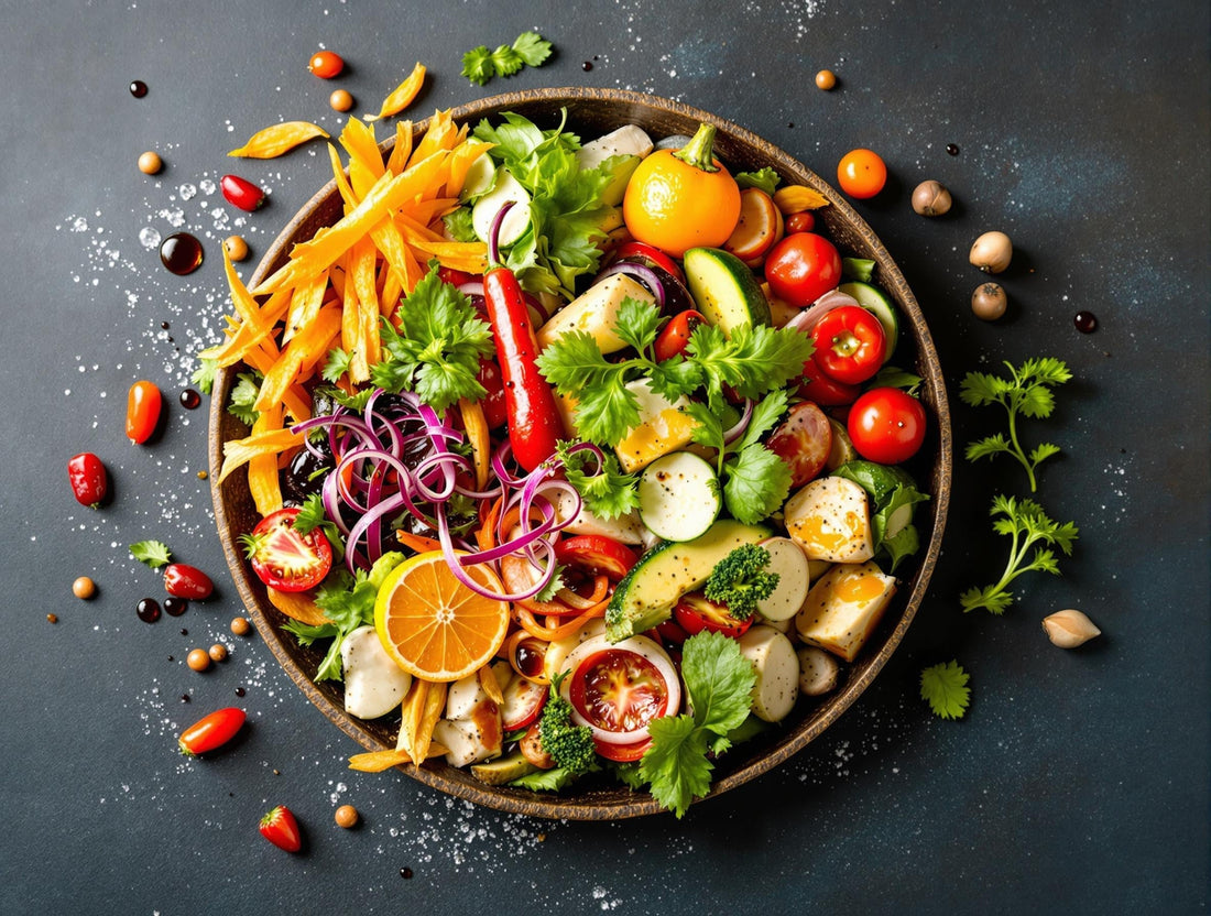 Is balsamic vinegar healthy for you - delicious healthy condiment with fresh ingredients showing taste buds and body becoming best friends