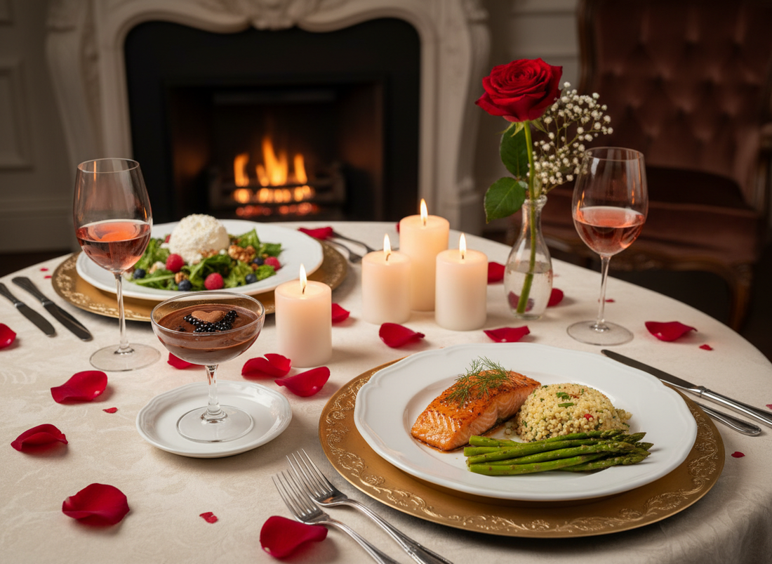Valentines day with sticky balsamic