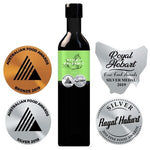 Pear sticky balsamic bottle with green label