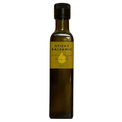 Sticky Balsamic Extra Virgin Olive Oil 250ml on a white background