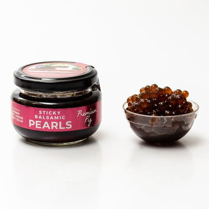 Sticky Balsamic Pearls - Premium Fig