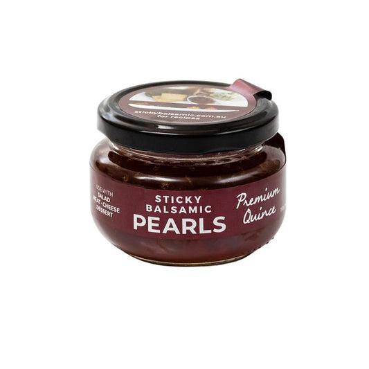 Sticky Balsamic Pearls - Premium Quince